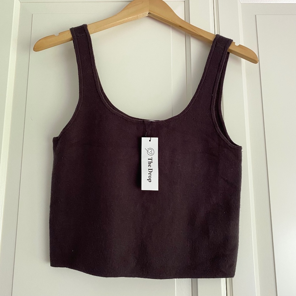 The Drop Brown Tank Top